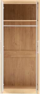 Image: 7187 - Sevile 2 Door Wardrobe - Grey